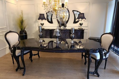 Okaliptüs Art Deko Yemek Odası Takımı